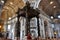 The baldachin altar made by Bernini in the Basilica San Pietro,