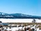 Baldwin Lake Looking West Towards Big Bear Lake