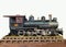 Baldwin Railroad Steam Engine Model Isolated