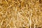 Bale golden straw texture ruminants animal food