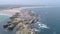 Baleal Peninsula Portugal aerial 4k