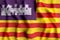 Baleares flag waving