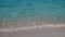 Balearic Island Formentera Waves Washing Beach