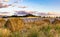 Bales of hay on a barley field at sunset in Wanaka Otago New Zealand