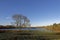 Balgavie Loch, a small nature Reserve off the road to Forfar on a cold but sunny winters morning