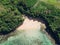 Bali Hidden Secret Tropical Beach Aerial