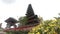 Bali hindu pagoda shaped temple uluwata.