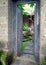Bali house and garden entrance