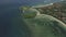 Bali Island Uluwatu beach coastline 4K Drone shot