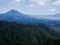 Bali volcano, Agung mountain from Kintamani in Bali