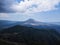 Bali volcano, Agung mountain from Kintamani in Bali