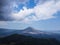 Bali volcano, Agung mountain from Kintamani in Bali