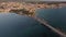 Balikesir Ayvalik and Cunda island aerial view.