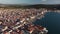 Balikesir Ayvalik and Cunda island aerial view.