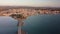 Balikesir Ayvalik and Cunda island aerial view.