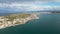 Balikesir Ayvalik and Cunda island aerial view.