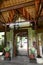 Balinese architecture, hotel main door