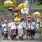 Balinese men in Tampak Siring Temple