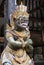 Balinese sculpture green and gold