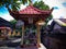 Balinese Temple Altar The Worship Place In Munduk Bendesa Mas Temple At Patemon Village