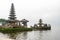 Balinese temples and rice fields