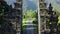 Balinese traditional gate in Bedugul