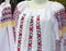 Balkan embroidered national traditional costume clothes