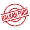 Balkan Food rubber stamp