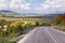 Balkan road trip. Dinaric Alps, Bosnia and Herzegovina, Republika Srpska. Autumn landscape