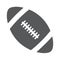 Ball american football oval icon vector