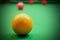 Ball billiard pool in snooker game