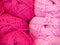 Ball craft hobby pink thread wool fiber color cotton yarn handmade material textile crochet string clew design woolen