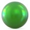 Ball green sphere round button basic circle geometric shape