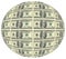 Ball of a hundred dollar bill $ 100 is the largest current denomination of the US dollar. On the obverse appears the portrait of