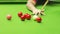 Ball and Snooker Player