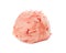 Ball of strawberry ice cream