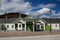 Ballater railway station in the village of Ballater