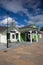 Ballater railway station in the village of Ballater