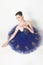 Ballerina in Blue