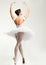 Ballerina dancer in tutu