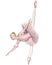 Ballerina in Pink Tutu - Arabesque PenchÃ©