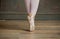 Ballerina Standing on Toes