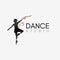 Ballet Dance Studio Logo