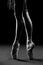 ballet dancer legs pointes
