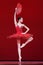 Ballet dancer, prima ballerina of Mariinsky theatre Victoria Tereshkina