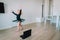 Ballet or gymastics lesson online. Remote learning for kids