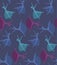 Ballet night seamless pattern.