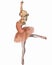 Ballet Performance - Attitude Pose