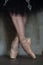 Ballet shoes by prima ballerina and her legs