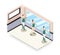 Ballet Training Isometric Design Concept